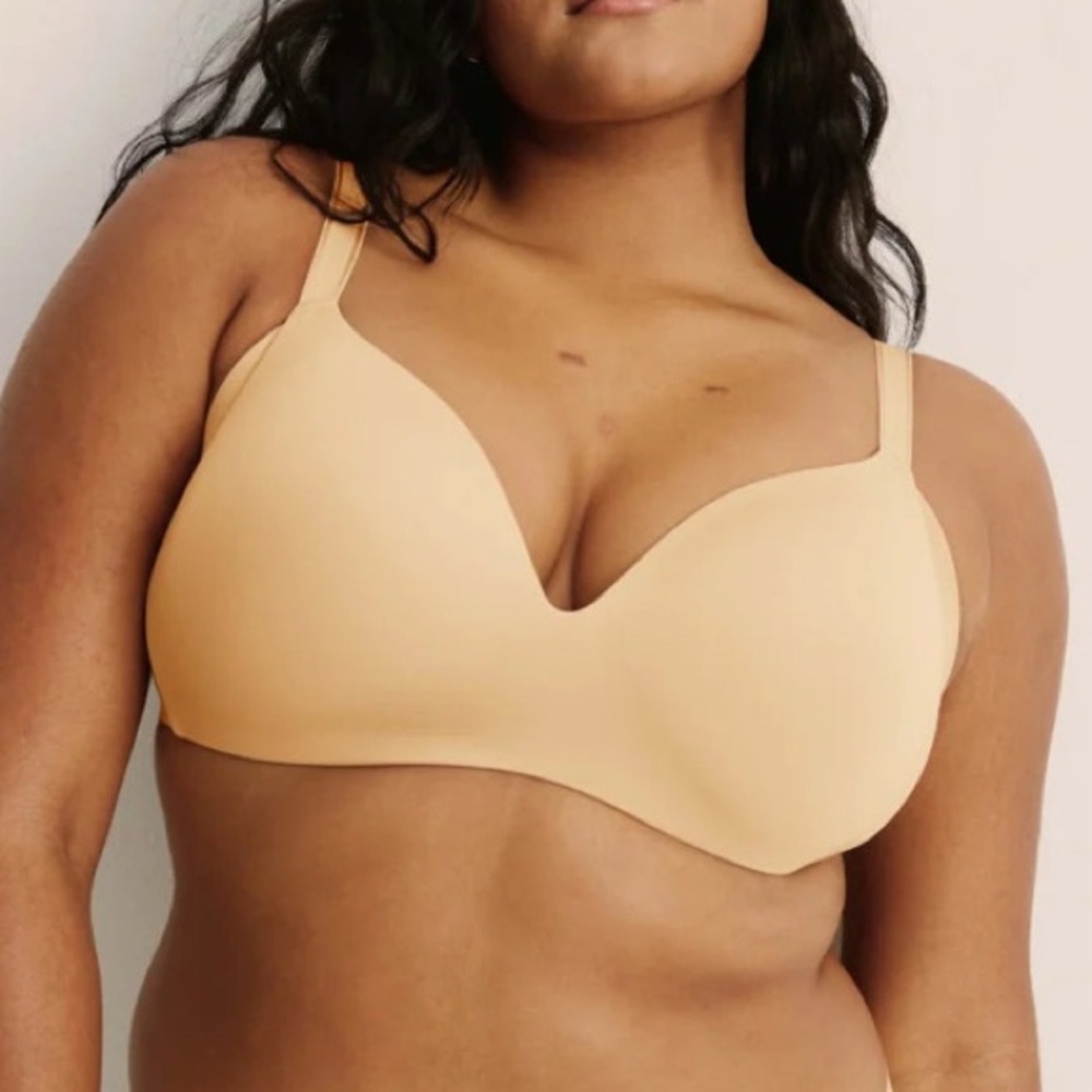 NWT Knix Wing Woman Tan Nude Bra Size 3